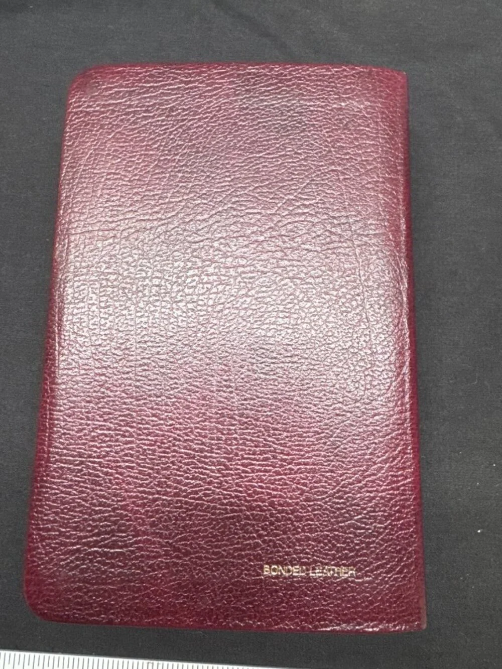 Holy Bible Burgundy Bonded Leather  - Personal size